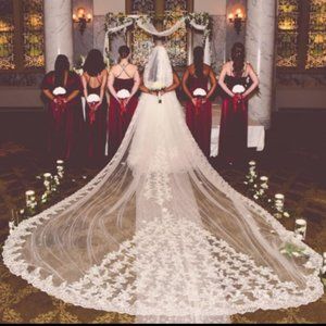 NEW Ivory Wedding Veil with Comb